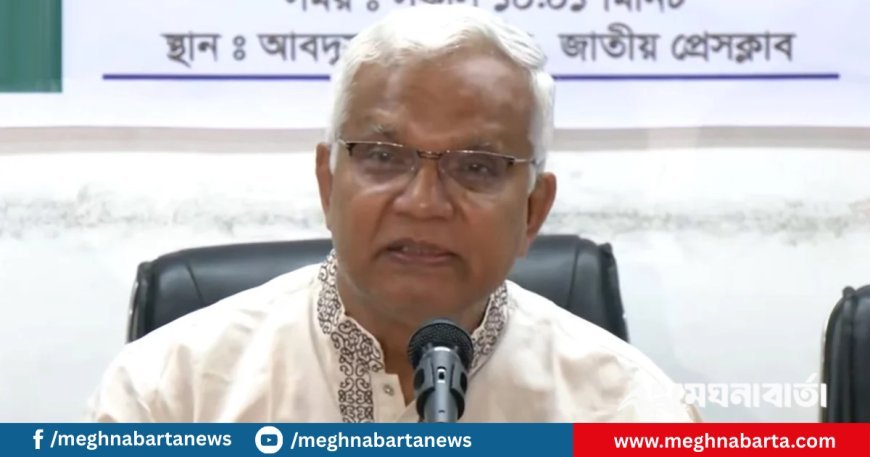 নির্বাচন পেছালে ভয়ংকর ক্ষতির মুখে পড়বে দেশ : ডা. জাহিদ