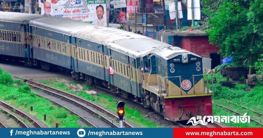 রাজধানীতে ট্রেনের বগি লাইনচ্যুত