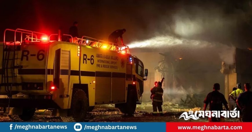 পার্লামেন্টে ভয়াবহ অগ্নিকাণ্ড, এক রাতেই সব পুড়ে ছাই