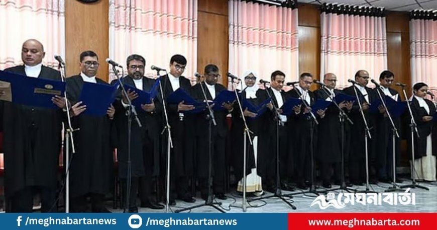 শপথ নিলেন হাইকোর্টের অতিরিক্ত ২৫ বিচারক
