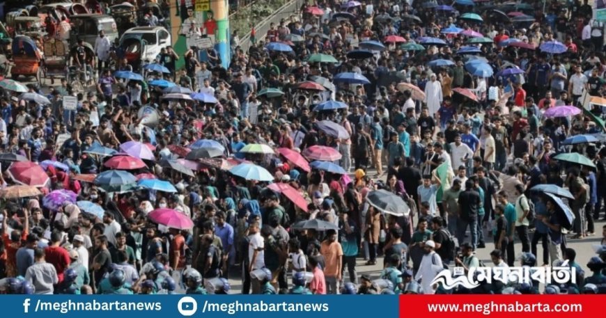 শাহবাগে ‘ব্লকেড অব ইঞ্জিনিয়ার্স’