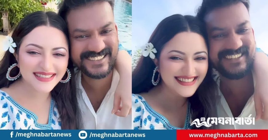 এবার সহকর্মীকে নিয়ে পরী মণির গুঞ্জন