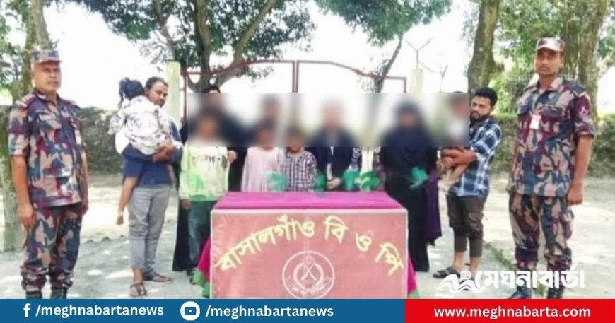 সীমান্তে ১১ বাংলাদেশিকে বিএসএফের পুশইন