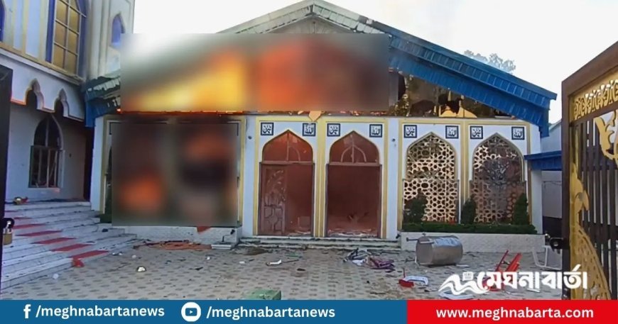 তৌহিদি জনতা’র ব্যানারে দিনাজপুরে বিনোদন পার্কে হামলা-ভাঙচুর, দরবার শরিফে আগুন