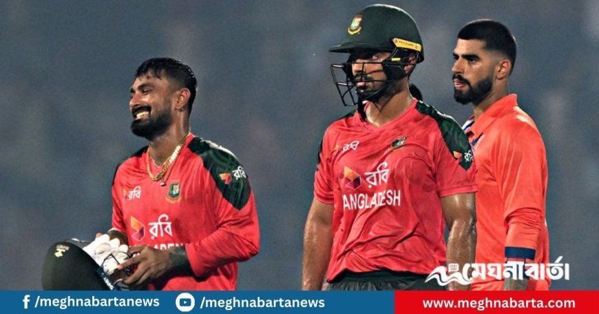 ঝড়ো ব্যাটিংয়ে জয় নিয়ে সিরিজ শুরু বাংলাদেশের