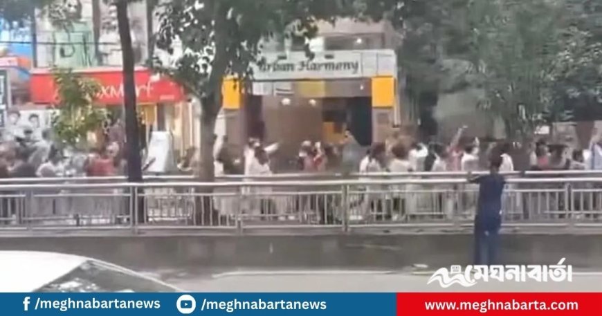 ধানমন্ডিতে আ.লীগের মিছিল, ককটেল বিস্ফোরণ