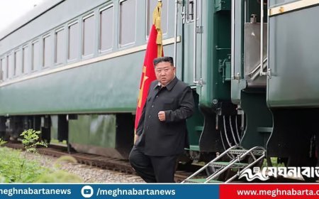 কিমের চীন সফর: নীল ও স্বচ্ছ তরল, সিগারেট, মার্সিডিজ গাড়ি—কী নেই বুলেটপ্রুফ ট্রেনটিতে