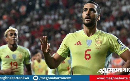 তুরস্কের জালে স্পেনের ৬ গোল