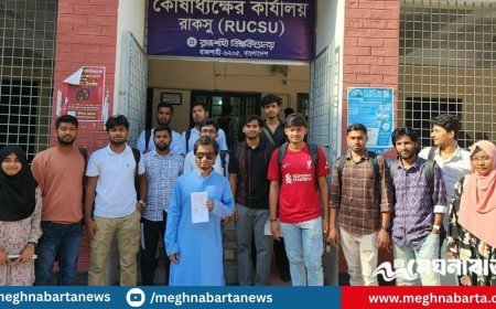 রাকসু নির্বাচনে দৃষ্টি প্রতিবন্ধী নাঈম সীমাবদ্ধতা নয়, অনুপ্রেরণার নাম