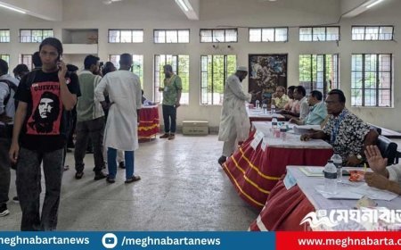 ৩৩ বছর পর জাহাঙ্গীরনগর ক্যাম্পাসে ভোটের আমেজ, চলছে ভোট গ্রহণ