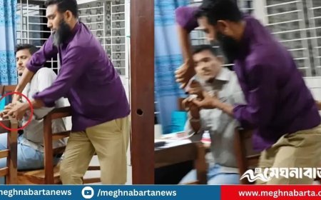 ঘুষ গ্রহণের ভিডিও ধারণ, সাংবাদিকের মোবাইল ছিনিয়ে নিলেন ভূমি কর্মকর্তা