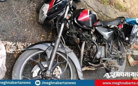 সুনামগঞ্জে কার-মোটরসাইকেল সংঘর্ষে নিহত ২