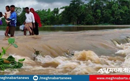 ভারি বর্ষণে নদ-নদীর পানি বেড়ে ডুবতে পারে ৯ জেলার নিম্নাঞ্চল