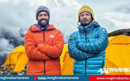 অক্সিজেন ছাড়াই মানাসলু চূড়া জয় করলো বাবর, তানভীর