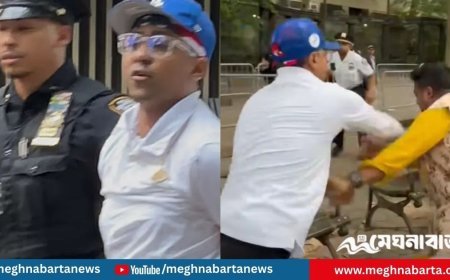 জাতিসংঘের সামনে ছাত্রলীগ নেতাকে মারধর, বিএনপির কর্মী গ্রেপ্তার