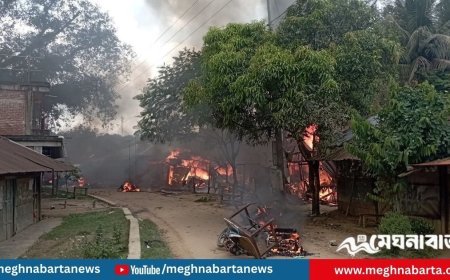 খাগড়াছড়ির গুইমারায় ১৪৪ ধারার মধ্যেই চলছে পিকেটিং, অগ্নিসংযোগ