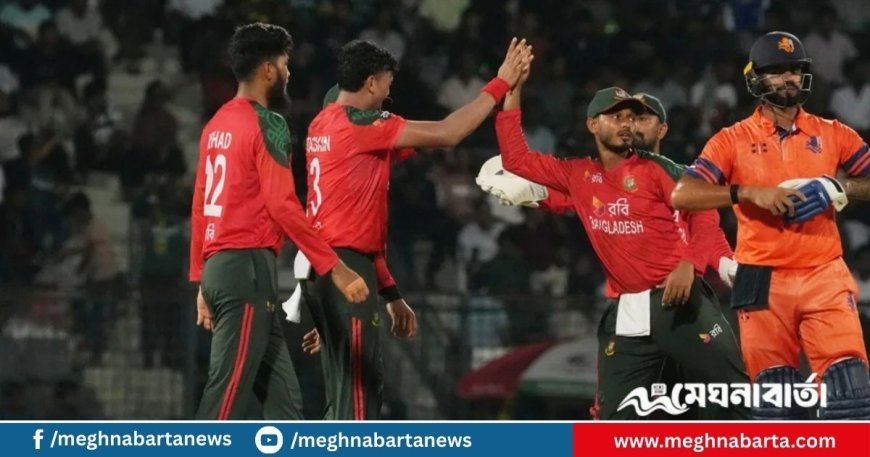 এক ম্যাচ হাতে রেখেই সিরিজ নিশ্চিত করলো বাংলাদেশ