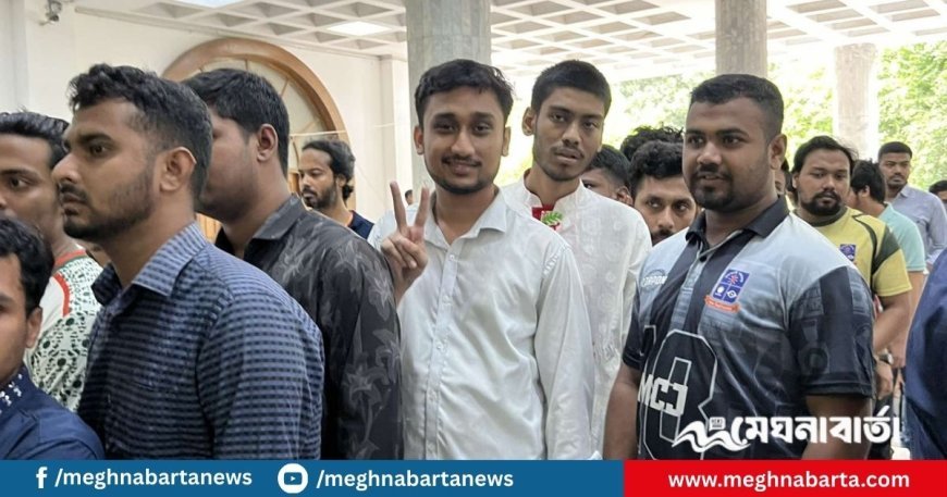 ডাকসু নির্বাচনের ভোট গ্রহণ শুরু