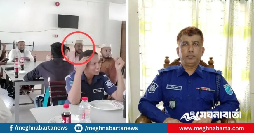 দুপুরে ওসির ভোজসভায় অংশগ্রহণ , রাতে গ্রেপ্তার যুবলীগ নেতা