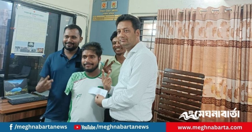 এনআইডি পাচ্ছেন দুই হাত না থাকা জসিম
