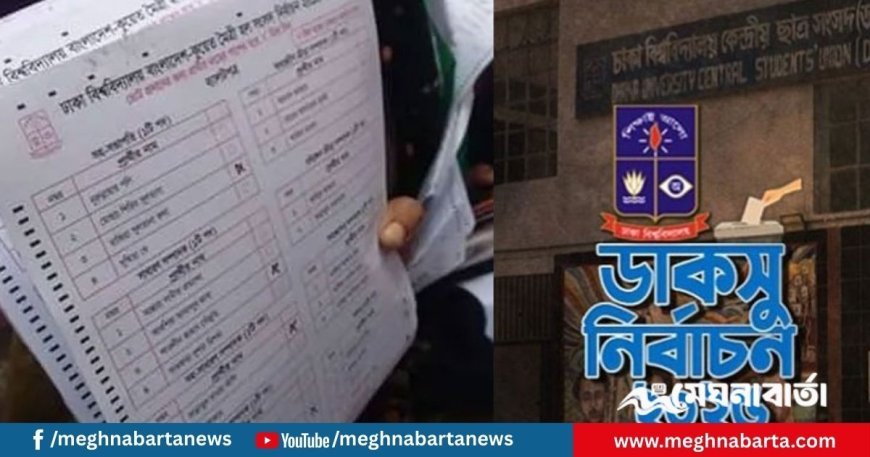 নীলক্ষেতেই ছাপানো হয়েছে ডাকসুর ব্যালট, সংখ্যায় বড় গরমিল