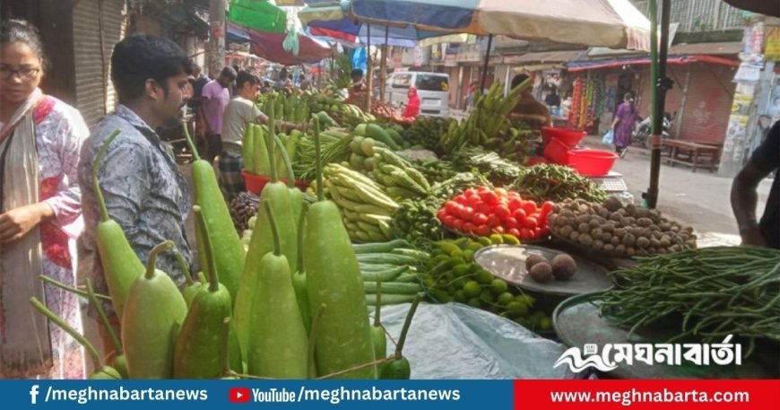 বাজারে চড়া সব পণ্যের দাম, দিশেহারা ক্রেতা