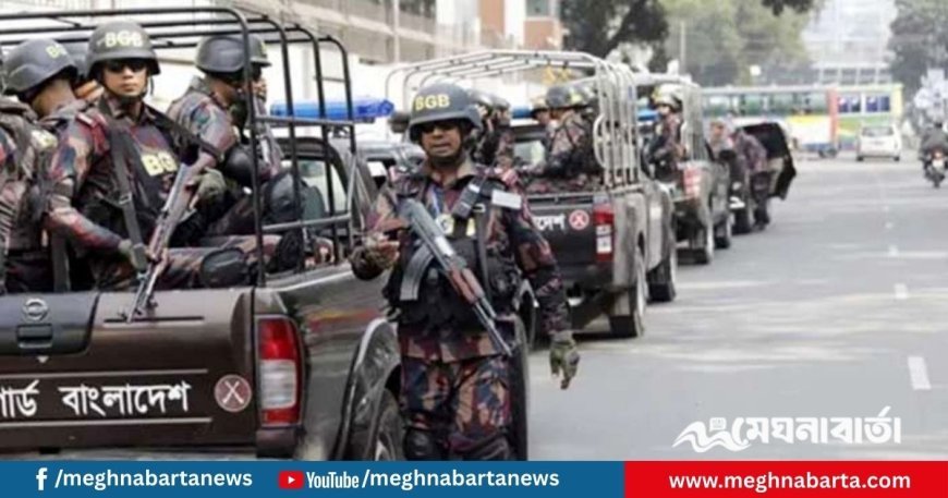 সারা দেশে ৪৩০ প্লাটুন বিজিবি মোতায়েন