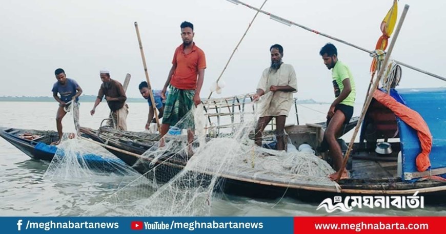 ইলিশ ধরায় ২২ দিনের নিষেধাজ্ঞা