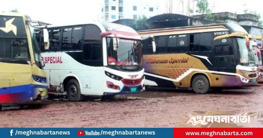 রাজশাহীতে বাস শ্রমিকদের ধর্মঘট প্রত্যাহার