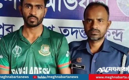 দাউদকান্দিতে ১৪ মামলার পলাতক আসামি সাবেক যুবলীগ নেতা গ্রেপ্তার