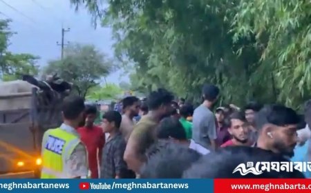 সিলেটে মাইক্রোবাস-মোটরসাইকেল সংঘর্ষে নিহত ২