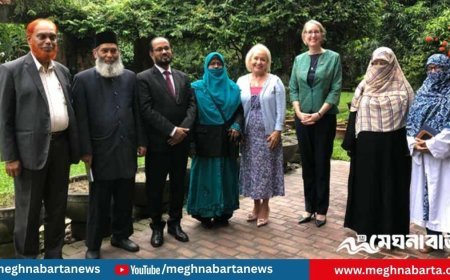 জামায়াত নেতৃবৃন্দের সঙ্গে যুক্তরাজ্যের বাণিজ্য দূতের সৌজন্য সাক্ষাৎ