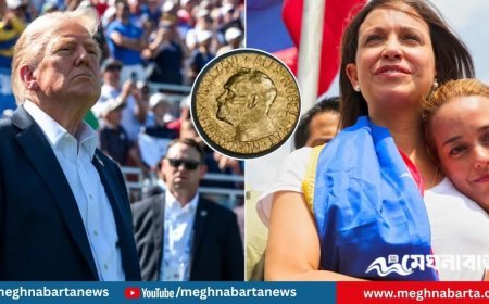 ট্রাম্পকে নোবেল শান্তি পুরস্কার উৎসর্গ করলেন মারিয়া