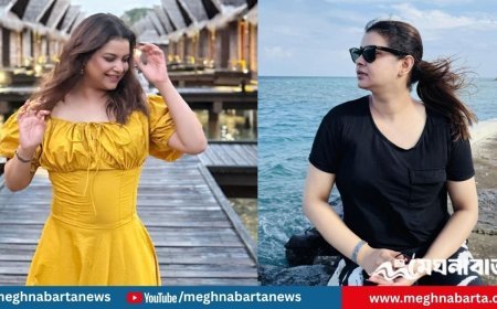 হানিমুনে শ্রীলঙ্কা-মালদ্বীপে শবনম ফারিয়া