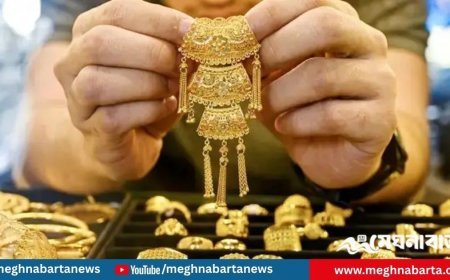 সোনার দামে নতুন ইতিহাস,   আউন্স প্রতি ছাড়ালো ৪১০০ ডলার