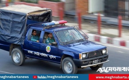 চোর আটক করতে গিয়ে পুলিশের গাড়ির চাবি চুরি