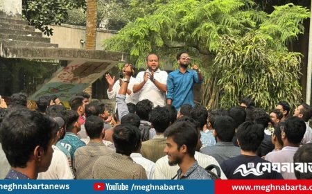 ‘ইলেকশন ইন ফেব্রুয়ারি’ ঢাবিতে ছাত্রদলের মিছিল