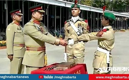 পাকিস্তানে মর্যাদাপূর্ণ  সম্মাননা পেলেন বাংলাদেশ সেনাবাহিনীর জান্নাতুল মাওয়া