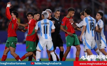 ইতিহাস গড়ল মরক্কো, আর্জেন্টিনাকে কাঁদিয়ে অনূর্ধ্ব-২০ বিশ্বচ্যাম্পিয়ন আফ্রিকার নবসূর্য