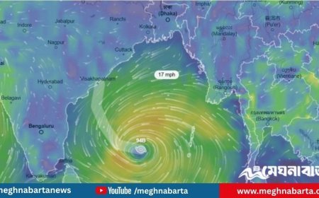 উপকূলের কাছেই ঘূর্ণিঝড় ‘মোন্থা’, মাছ ধরার নৌকা-ট্রলারকে সতর্কতা সংকেত