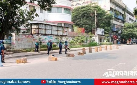 ধানমন্ডি আইডিয়াল কলেজ শিক্ষার্থীদের সঙ্গে পুলিশের সংঘর্ষ, ইটপাটকেল নিক্ষেপ