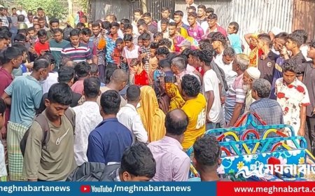 রাস্তায় পড়ে ছিল যুবকের ক্ষতবিক্ষত মরদেহ