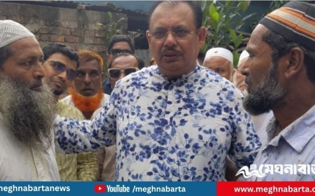 মেট্রো রেল দুর্ঘটনা; নিহত কালামের সন্তানদের পড়ালেখার দায়িত্ব নিলেন বিএনপি নেতা