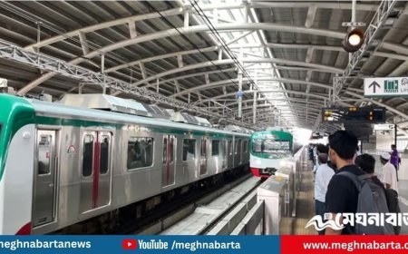 সকাল থেকে স্বাভাবিক মেট্রোরেল চলাচল