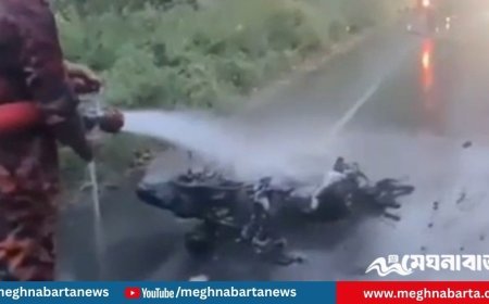 রাজশাহীতে ট্রাকের সঙ্গে মুখোমুখি সংঘর্ষে মোটরসাইকেলচালক নিহত