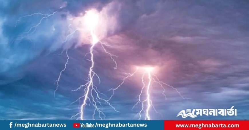মাছ ধরতে গিয়ে বজ্রপাতে স্বামীর মৃত্যু, স্ত্রী হাসপাতালে