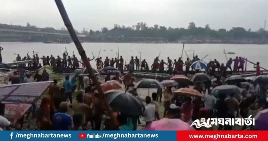 জামায়াত আয়োজিত নৌকাবাইচে সংঘর্ষ, আহত ১৭