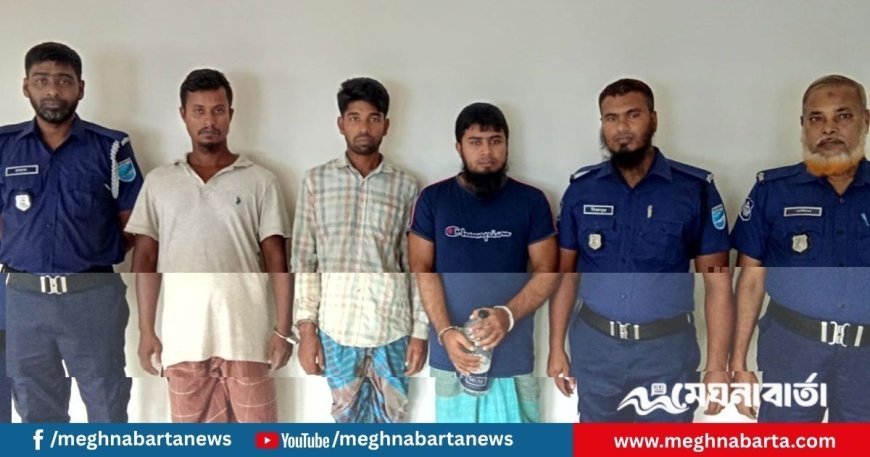 মাদারীপুরে মানবপাচার মামলার ৩ আসামি গ্রেপ্তার