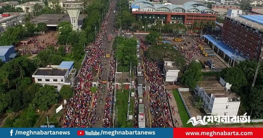 মামলায় হয়রানির অভিযোগে চট্টগ্রাম ইপিজেডে শ্রমিকদের কর্মবিরতি