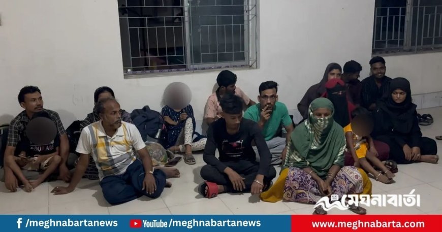 সীমান্তে আটক ১৬ বাংলাদেশিকে হস্তান্তর